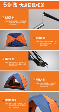 【淘寶清倉】正品綠族雙層防曬帳篷，開啟你的戶外野營之旅